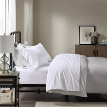 Load image into Gallery viewer, Madison Park Peached Percale Cotton Sheet Set -Twin Mp20-5399