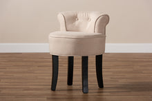 Load image into Gallery viewer, Baxton Studio Cerise Classic and Traditional Small Beige Fabric Upholstered Accent Chair