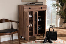 Load image into Gallery viewer, Baxton Studio Valina Modern and Contemporary 2-Door Wood Entryway Shoe Storage Cabinet with Drawer
