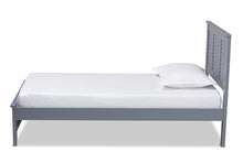 Load image into Gallery viewer, Baxton Studio Adela Modern and Contemporary Grey Finished Wood Twin Size Platform Bed
