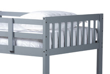 Load image into Gallery viewer, Baxton Studio Jude Modern and Contemporary Grey Finished Wood Twin Size Bunk Bed