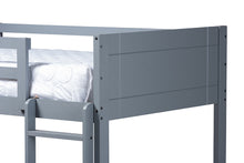 Load image into Gallery viewer, Baxton Studio Elsie Modern and Contemporary Grey Finished Wood Twin Size Bunk Bed