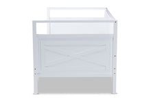 Load image into Gallery viewer, Baxton Studio Cintia Cottage Farmhouse White Finished Wood Twin Size Daybed