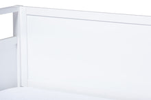 Load image into Gallery viewer, Baxton Studio Cintia Cottage Farmhouse White Finished Wood Twin Size Daybed with Trundle