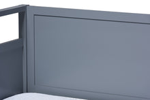 Load image into Gallery viewer, Baxton Studio Cintia Cottage Farmhouse Grey Finished Wood Twin Size Daybed