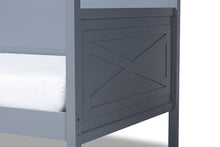 Load image into Gallery viewer, Baxton Studio Cintia Cottage Farmhouse Grey Finished Wood Twin Size Daybed