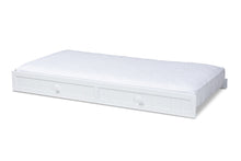 Load image into Gallery viewer, Baxton Studio Neves Cottage Farmhouse White Finished Wood Twin Size Trundle