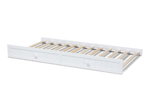 Load image into Gallery viewer, Baxton Studio Neves Cottage Farmhouse White Finished Wood Twin Size Trundle