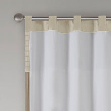 Load image into Gallery viewer, Madison Park Polyoni Pintuck Window Curtain -84" Panel MP40-2224 By Olliix