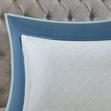 Load image into Gallery viewer, Isla 8 Piece Cotton Printed Reversible Comforter Set - King MP10-5804