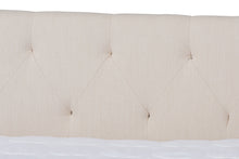 Load image into Gallery viewer, Baxton Studio Haylie Modern and Contemporary Beige Fabric Upholstered Queen Size Daybed