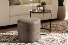 Load image into Gallery viewer, Baxton Studio Kira Modern and Contemporary Black with Grey and Brown 2-Piece Nesting Table and Ottoman Set