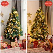Load image into Gallery viewer, Pre-Lit Artificial Christmas Tree wIth Ornaments and Lights