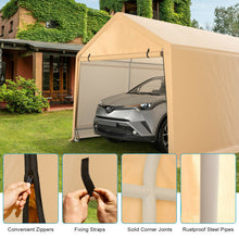 Load image into Gallery viewer, 9 x 17 Feet Heavy Duty Carport Canopy-Yellow
