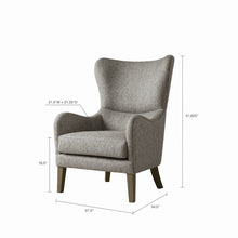 Load image into Gallery viewer, Madison Park Arianna Swoop Wing Chair FPF18-0429 By Olliix