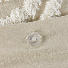 Load image into Gallery viewer, Laetitia Tufted Cotton Chenille Medallion Duvet Cover Set Full/QueenMP12-7116 By Olliix