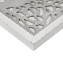 Load image into Gallery viewer, Laurel Branches Carved Wood Panel Wall Décor MP95B-0274