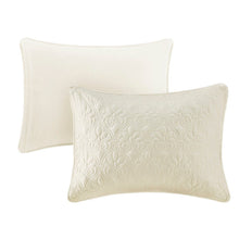 Load image into Gallery viewer, Madison Park Quebec 100% Polyester Fitted Bedspread - Queen - Cream MP13-6476 By Olliix