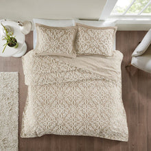 Load image into Gallery viewer, Madison Park Sabrina 100% Cotton Tufted Bedspread Set - Full/Queen - Taupe MP13-7124 By Olliix