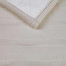 Load image into Gallery viewer, Fleece To Sherpa Heated Throw ST54-0081 By Olliix
