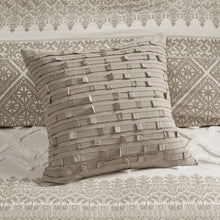 Load image into Gallery viewer, Mila Cotton Printed Duvet Cover Set With Chenille King/Cal King II12-1127 By Olliix