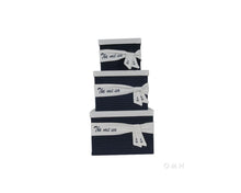 Load image into Gallery viewer, Anne Home - Set of 3 Fabric Boxes With Cover