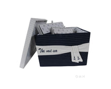 Load image into Gallery viewer, Anne Home - Set of 3 Fabric Boxes With Cover