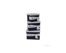 Load image into Gallery viewer, Anne Home - Set of 3 Fabric Boxes With Cover