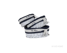 Load image into Gallery viewer, Anne Home - Set of 5 Oval Willow Baskets