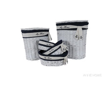 Load image into Gallery viewer, Anne Home - Set of 5 Oval Willow Baskets