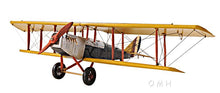 Load image into Gallery viewer, Yellow Curtis Jenny Plane 1:18