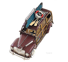 Load image into Gallery viewer, 1947 Chevrolet Suburban W/Canoe 1:14
