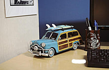 Load image into Gallery viewer, 1949 Ford Wagon Car W/Two Surfboards