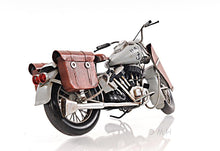 Load image into Gallery viewer, 1942 Indian Model 741 Grey Motorcycle 1:7