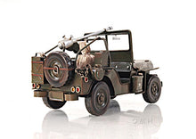 Load image into Gallery viewer, Green 1940 Willys-Overland Jeep 1:12
