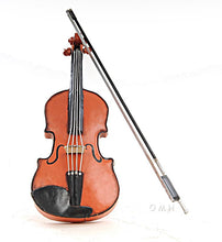 Load image into Gallery viewer, Orange Vintage Violin 1:2