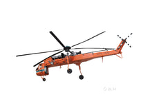 Load image into Gallery viewer, Aerial Crane Lifting Helicopter