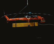 Load image into Gallery viewer, Aerial Crane Lifting Helicopter