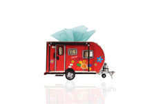 Load image into Gallery viewer, Red Trailer Tissue Holder