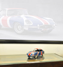 Load image into Gallery viewer, 1961 E-Type Jaguar Model Car Metal Handmade
