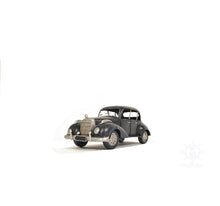 Load image into Gallery viewer, 1937 Plymouth P4 Deluxe Black Metal Model Car