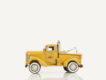 Load image into Gallery viewer, 1926 Pennzoil Tow Truck Yellow Metal Handmade