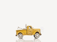 Load image into Gallery viewer, 1926 Pennzoil Tow Truck Yellow Metal Handmade