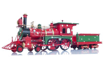 Load image into Gallery viewer, Christmas Train Model Handmade Tin Metal Handmade