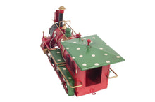 Load image into Gallery viewer, Christmas Train Model Handmade Tin Metal Handmade