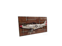 Load image into Gallery viewer, 1943 Mustang P-51 Fighter 3D Model Painting Frame