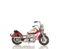 Load image into Gallery viewer, Red Harley-Davidson Motorcycle Metal Handmade