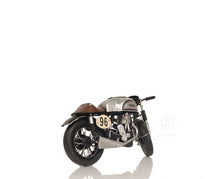 Load image into Gallery viewer, 1952 Norton Manx 1:8 Metal Handmade Scaled Model