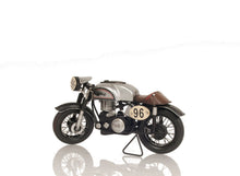 Load image into Gallery viewer, 1952 Norton Manx 1:8 Metal Handmade Scaled Model