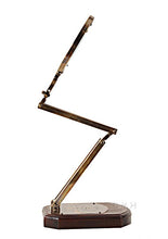 Load image into Gallery viewer, Brass Big Magnifier Glass W/ Wooden Base